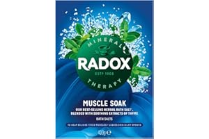 DOVE MEN + CARE Radox Muscle Soak Sels de bain à base de plantes, 400 g