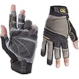 Kuny's 140XL Pro Framer Flexgrip Gloves,Gray/Black,Size 11/X-Large