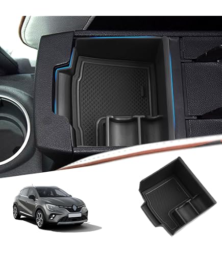 Organisateur Console Centrale Pour Renault Austral E-Tech Hybrid 2022-2025 - Range Tout Bleu MEDZUK