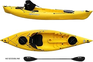 Kayak Privat, canoa 1 posto Big Mama Kayak da 295 cm, 2 gavoni, 100% made in Italy