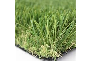 DECOR SPACE Decorspace Erba sintetica effetto realistico, prato artificiale da esterno 4 sfumature (30 mm, 2 x 2 mt)