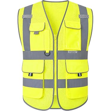 Hohe Sichtbarkeit Weste Arbeitskleidung Weste Reflektierende