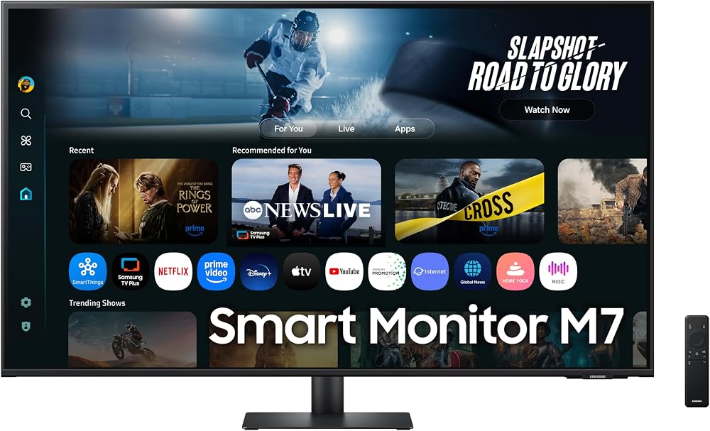 Samsung M7 M70F LS43FM700UUXUF 43" VA 4K 60 Hz 4 ms Smart Monitör