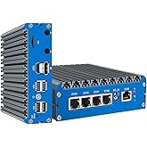 Firewall Micro Appliance, N100 4*Port i226 2.5G LAN Fanless Mini PC with pfSense Barebone, Firewall Router Openwrt NO RAM, NO