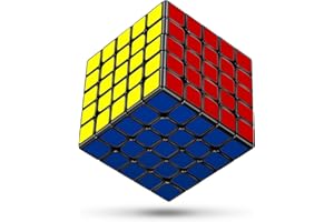ESSALOO 5x5 Speed Cube, Cubo Magico Professionale 5x5x5 Nero, 3D Twist Brain Puzzle Game SpeedCube, Riempimento di Calzeper Ragazzi e Ragazze