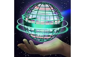 Sosuy 2025 Fliegender Ball Spielzeug FüR Junge, Hover Flying Rotierender Schwebeball Magischer Boomerang Spinner Mini Drohne Ball Weihnachts Geschenke FüR Jungen Kinder üBer MäDchen 6 7 8 9 10+