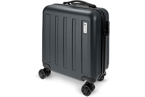 AVIO Jett Cabin Suitcase 45x36x20cm - Lightweight Double-Wheel Luggage Bag w/Combi Lock, 2 Internal Pockets, Telescopic Handle w/ 3 Heights - Durable ABS Hard Shell RyanAir, EasyJet, British Airways