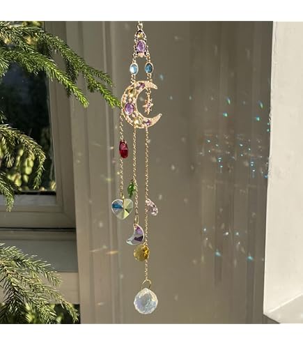 Lot De 15 Pendentifs En Cristal Transparent - Attrape-lumière, Prisme Arc-en-ciel - Décoration Maison, Bricolage, Suspension Fenêtre