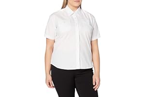 Premier Workwear Damen Ladies Short Sleeve Pilot Shirt Hemd