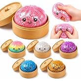 &Ccedil;in Mantısı Patlamayan S&uuml;rpriz Squishy Oyuncak TPR Stres Topu Bambu Kutulu | Yavaş Y&uuml;kselen Etki, Orjinal Yıkanabilir B&uuml;y&uuml;k B