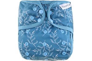 ‎AVO + CADO avo+cado Explorer One Size Stoffwindel-Überhose (Blätter)