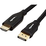 Amazon Basics DisplayPort to HDMI Cable - 7.6 m