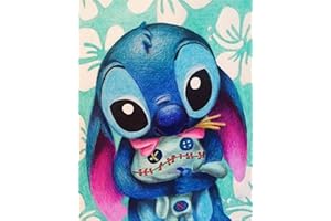 Meecaa Kreuzstich-Set, 11-fädig, geprägt, xxxxxxxx-Stickset mit Zubehör, vorgedruckt (36 x 46 cm) (Stich)