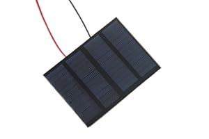 HONFITAT Bluelover 12V 1,5 W Mini Solar Panel kleine Zelle Modul Epoxy Ladegerät mit Schweißdraht