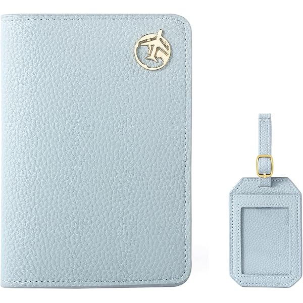 Étui Passeport Japonais Style Ukiyo-E – Cuir PU, Motif Vagues Et Mont Fuji, 16,5 Cm, Noir