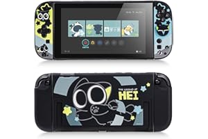 GeekShare Protective Case Compatible with Switch 2, Hard PC Slim Dockable Shell Cover Designed for Switch 2025 Game Console and Joy Con Controllers - The HEI Serie