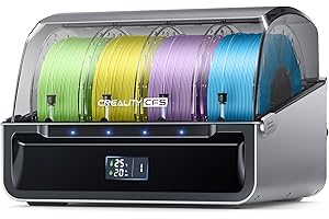 Creality CFS Multi Color 3D Printer Automatically Filament System, Anti-Moisture Filament Storage, Supports 4 Parallel Devices for 16 Color Printing, Compatible with Creality K2 Plus 3D Printer