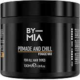 BY MIA Pomade and Chill, Parlak G&ouml;r&uuml;n&uuml;m, Esnek Tutuş, Erkekler ve Kadınlar i&ccedil;in Sa&ccedil; Vaksı 130 ml