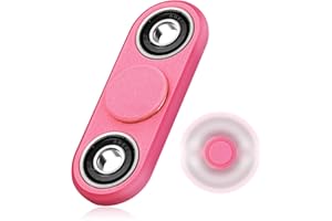 SCIONE 3D Printed Fidget Spinner Toy - Hand Spinner Stress Relief Toy | 3D Printed Fidget Toys for Anxiety & Focus | ADHD Sensory Toys for Kids & Adults | Fun Classroom Reward, Festival Gift - Pink