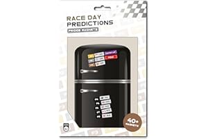 VB PRINTING & GIFTWARE Formula 1 Race Day Prediction Fridge Magnets Game | 40+ F1-Themed Magnets for Fans | Racing Gift Present