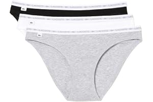 Lacoste 8F1338, Cierre De Las Mujeres, Noir/Blanc-Argent Chine,