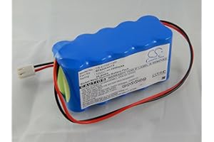 vhbw NiMH Akku 2000mAh (12V) kompatibel mit Medizin Technik, EKG Gerät Osen ECG-8110, ECG-8110A Ersatz für BF4500AH10.