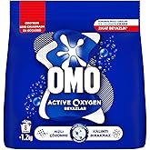 Omo Active Oxygen Powder Laundry Detergent for Whites, 1.2 Kg