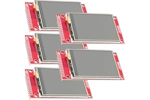 AZDelivery 5 x 2.4 Zoll LCD TFT Touch Display - Kompatibel mit Arduino und Raspberry Pi - 320 x 240 Auflösung, ILI9341 Treiber, SPI Schnittstelle