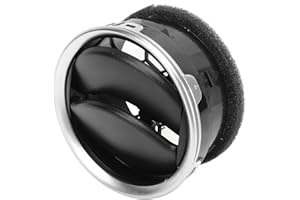 KIMISS Évent de Climatiseur de Voiture, Déflecteur de Climatisation 73630 56P00 Remplacement ABS Rond pour SUZUKI VITARA 2016‑2022