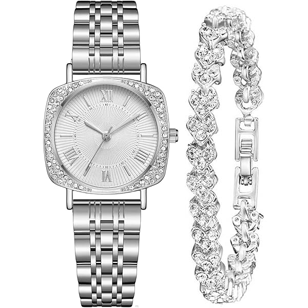Montre Sport Femme Montre Femme CIVO Élégante - Cadran Rectangulaire - Bracelet Cuir - Quartz - Cadeau Chic Montre Quartz Femme