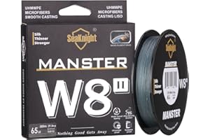 SeaKnight W8 II 8 Fili Lenza da trecciato X9 9 fili 150M/300M/500M Filo da Pesca alla Carpa Acqua salata 15-100LB