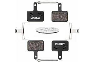 MEXITAL 2 coppie Pastiglie Freni in Ceramica per Bicicletta Acera M3050 M375 M416 MT200 400 Alivio M395 446 Altus M315 365 BR-M355 M415 M575 Deore Nexave BR TEKTRO HD MD ALHONGA HJ HT