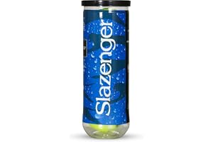 Slazenger Championship Tennis Balls, Pack of 3 (Material: Rubber, Color: Yellow) Standard Size 1Can 3 Balls