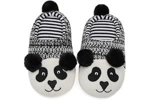 Vunavueya Pantofole Inverno per Bambini e Donna & Uomo Invernali Ciabatte Peluche di Cotone a Casa in Memory Foam Gr.24-43 EU