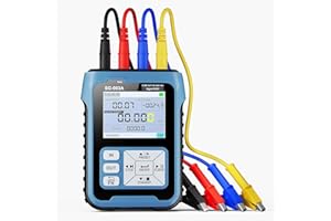 Seesii Upgraded SG-003A Signal Generator, 4-20mA 0-24V Adjustable Analog Current Voltage Generator Simulator with Real-time Curve, Historical Record, Multiple Signal Programmable Function Generator