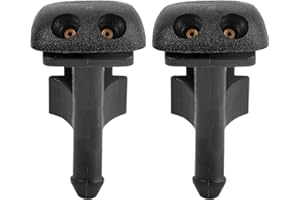 XUKEY Ugello Lavavetri 61601384859, Confezione da 2 Ugelli Tergicristallo per BMW, Ugello Spruzzatore Anteriore per Auto Ugello Lavavetri Ugello Spruzzatore Lavavetri per BMW Serie 3 Z3 E36 M3