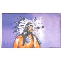 BANDIERA STATI UNITI CON INDIANO 150x90cm - BANDIERA ESERCITO AMERICANO - USA 90