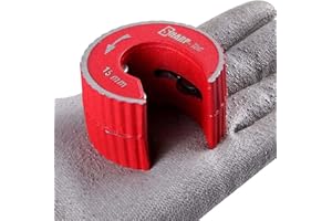 Zeguard Sharp-tec 15mm Pipe Cutter, Portable Tube Slice with Aluminum Alloy Material, Cutting Wheel Blade Replaceable