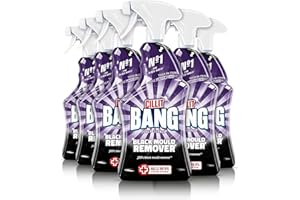 CILLIT BANG Cilit Bang Power Cleaner Black Mould Remover Spray - Removes Mildew and Dirt Pack of 6 (750ml each)