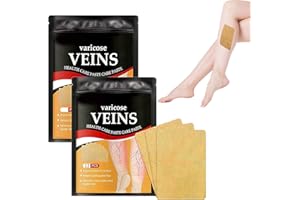 HIXIDELI Vein Health Varicose Veins Treatment Patch Spider Vein for Legs Edema Nerve Pain (24pcs)