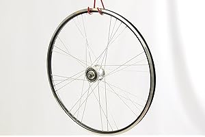 bankrupt_bike_parts 700c (28”) SHIMANO DH-2N70 DYNAMO HUB FRONT WHEEL BLACK RIM FOR TREKKING,HYBRID