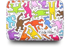 ÖGON SMART WALLETS OGON Portefeuille en Aluminium Smart Case V2 - Fermoir en métal - Porte-Cartes Anti-RFID - Capacité jusqu'à 10 Cartes et Billets