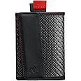 The Frenchie Co. Speed Wallet Mini | Rouge Noir | The Original Speed Wallet Mini for Men with RFID Blocking and Super Fast Card Access | CX6 Carbon Fiber