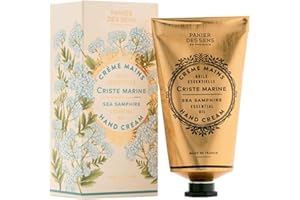 Panier des Sens – Sea Samphire Hand Cream - Hand Cream for very Dry Hands and Skin – Vegan Hand Cream for Women and Men - With Shea Butter & Olive Oil - Made in France 97% Natural Ingredients - 75ml