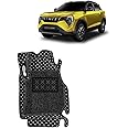 KINGSWAY® Premium 7D Car Floor Mat for XUV 3XO (Year 2024 Onwards) All Model, Luxury Car Foot Mats Compatible with Mahindra XUV 3XO, Set of 3 Pcs, 100% Waterproof and Washable, Classic Black