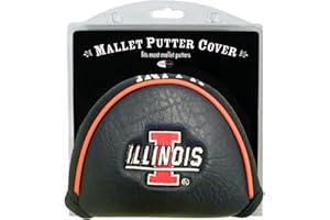 Team Golf NCAA Golf Club Mallet Putter Headcover, Fits Most Mallet Putters, Scotty Cameron, Daddy Long Legs, Taylormade, Odyssey, Titleist, Ping, Callaway