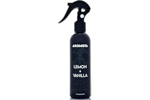 ‎AROMISTA AROMISTA Lemon + Vanilla Auto Parfüm Raumspray 200ml Duftspray Auto Duft Raumduft Lufterfrischer Spray