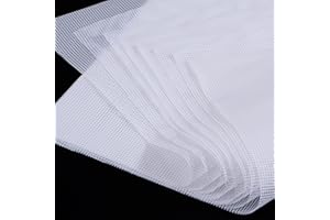 Feuilles Déshydrateur en Silicone, 8 Pièces Antiadhésif Feuille en Maille, Tapis de Déshydratation de Séchoir à Fruits Alimen