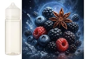 ‎SASAMI Frozen Nebula Beerenmix Anis Ice Aroma Konzentrat - Vegan - Sasami - 10ml