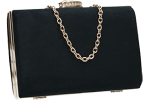 SwankySwans Surrey Pochette élégante en daim pour femme